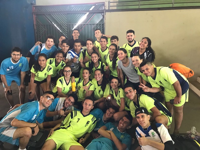 Equipe do Câmpus Itumbiara de 2018